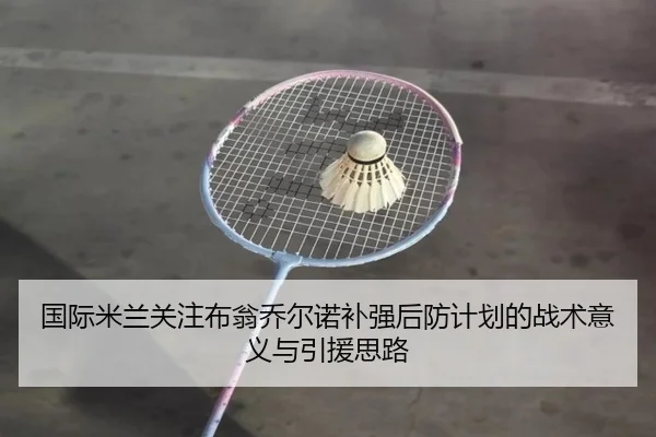 国际米兰关注布翁乔尔诺补强后防计划的战术意义与引援思路